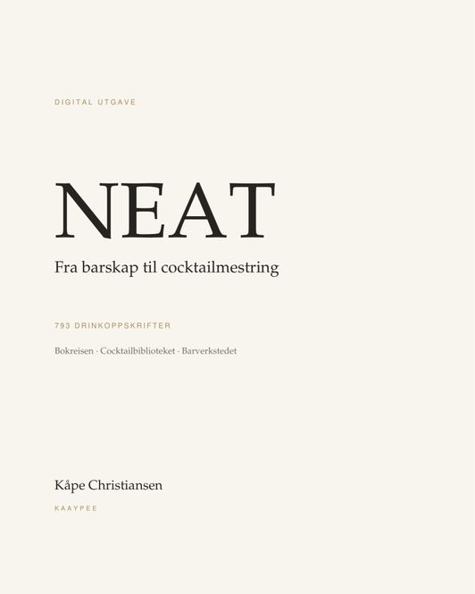Hovedbilde NEAT – Digital utgivelse (PDF)