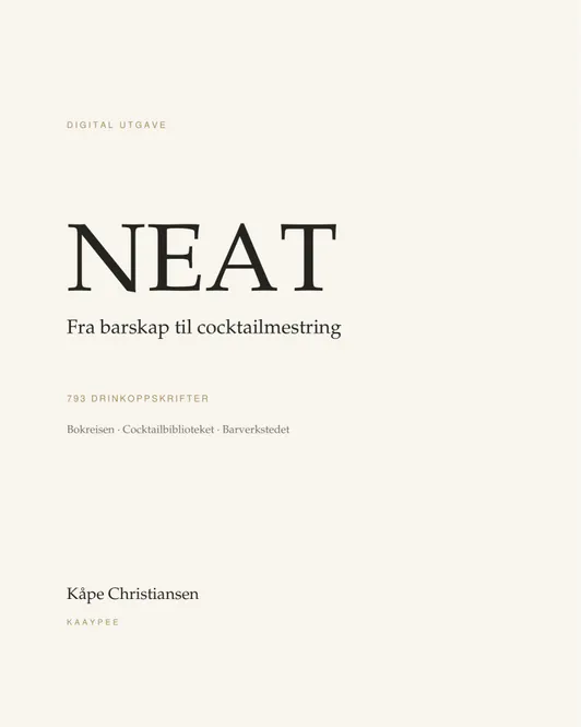 Hovedbilde NEAT – Digital utgivelse (PDF)